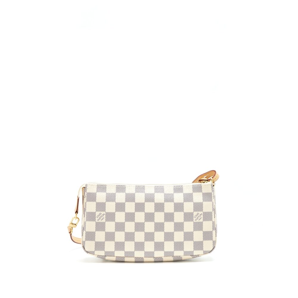 AAA Replica Louis Vuitton LV POCHETTE ACCESSORIES DAMIER AZUR CANVAS