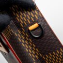 AAA Replica Louis Vuitton LV X NIGO GIANT TOTE DAMIER EBENE MONOGRAM CANVAS BROWN BLACK HARDWARE