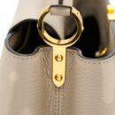AAA Replica Louis Vuitton LV CAPUCINE MM TAURILLON GALET GHW