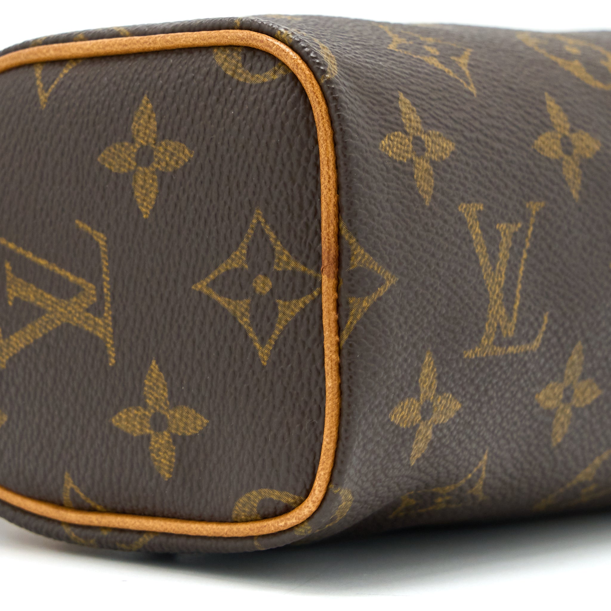 AAA Replica Louis Vuitton LV VINTAGE NANO SPEEDY MONOGRAM CANVAS GHW