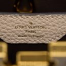 AAA Replica Louis Vuitton LV CAPUCINE MM TAURILLON GALET GHW
