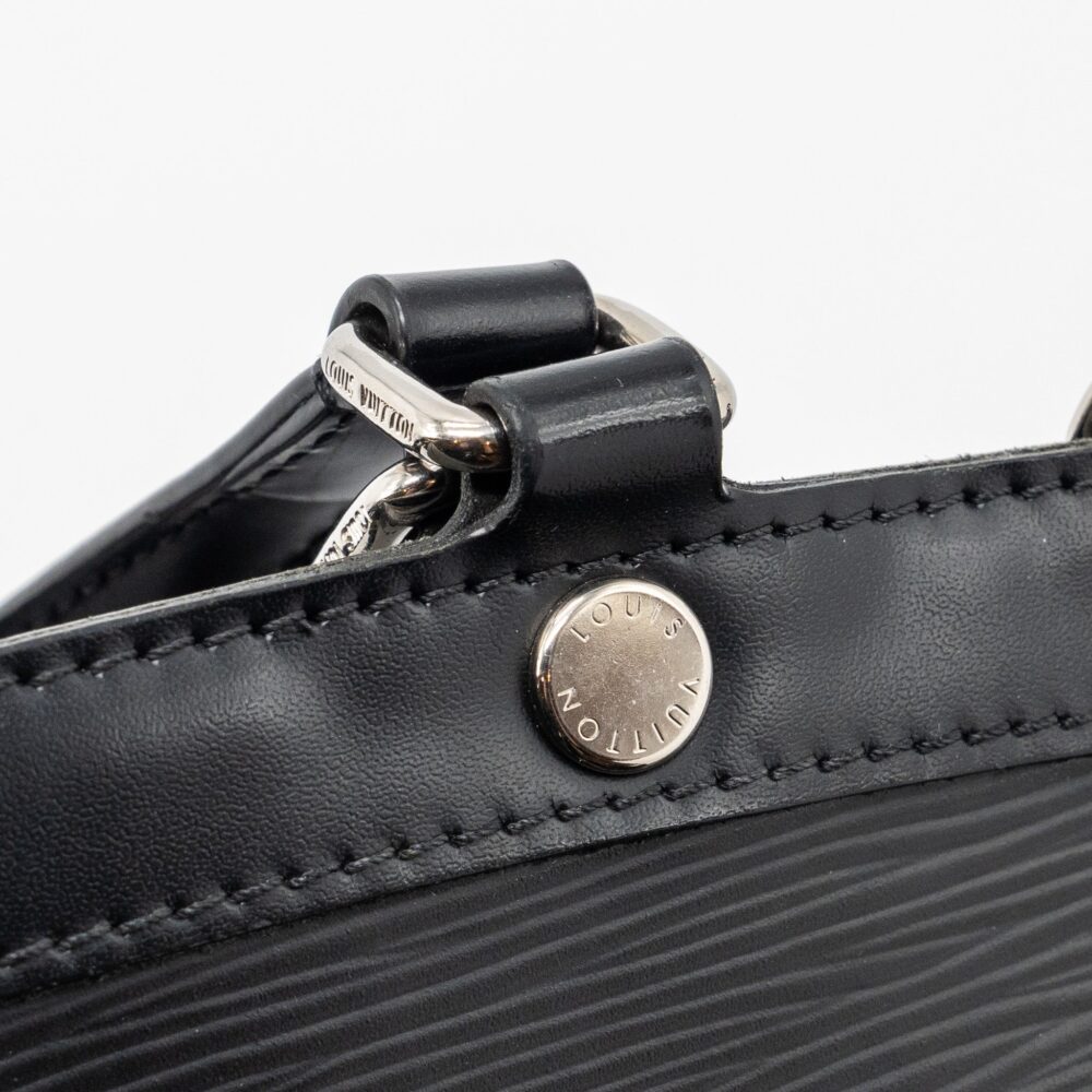AAA Replica Louis Vuitton LV TOTE BAG EPI BLACK SHW