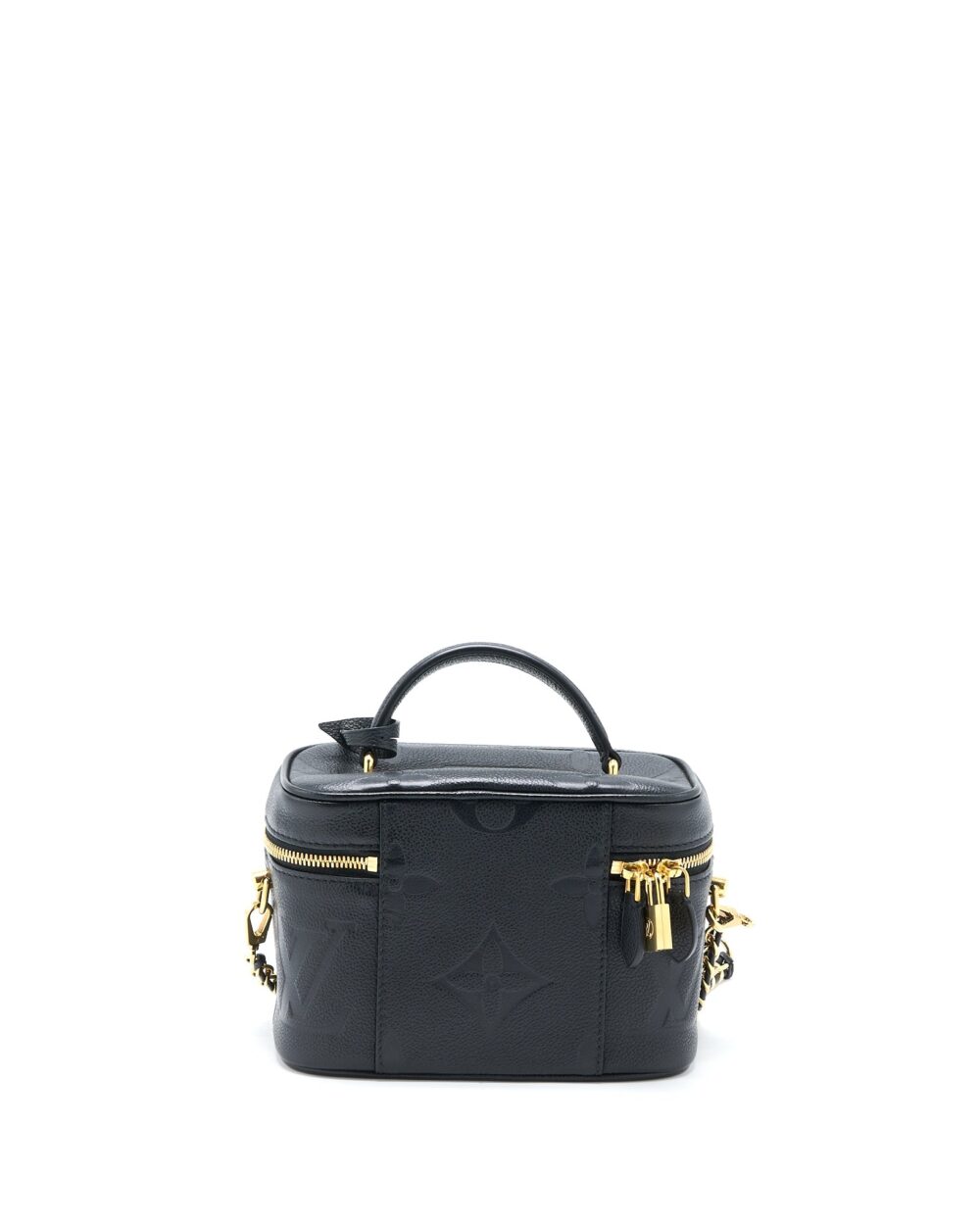 AAA Replica Louis Vuitton LV VANITY PM MONOGRAM EMPREINTE CALFSKIN BLACK GHW