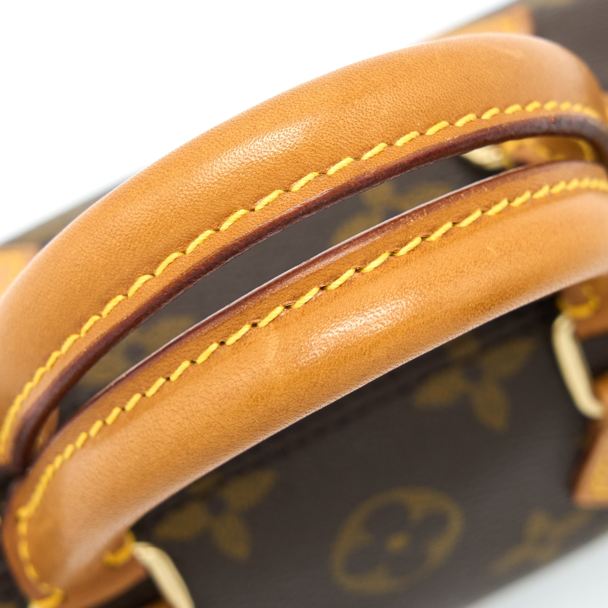 AAA Replica Louis Vuitton LV VINTAGE NANO SPEEDY MONOGRAM CANVAS GHW