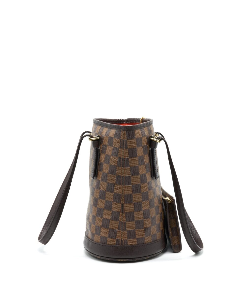 AAA Replica Louis Vuitton LV MARAIS DAMIER EBENE PETIT BUCKET BAG