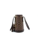 AAA Replica Louis Vuitton LV MARAIS DAMIER EBENE PETIT BUCKET BAG