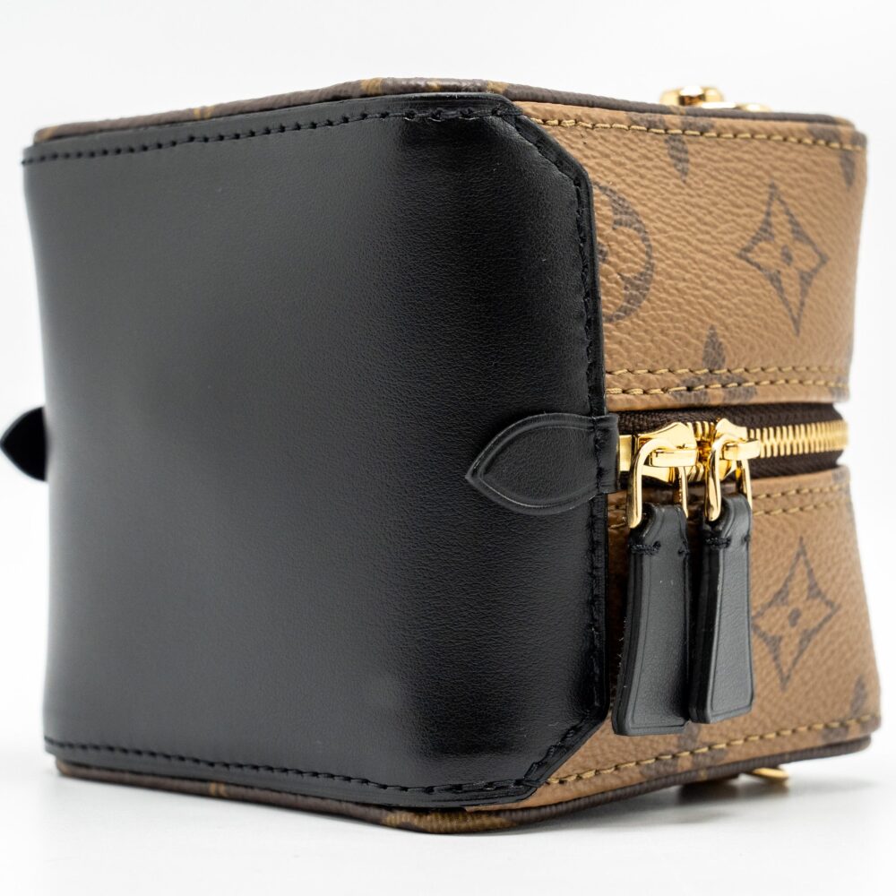 AAA Replica Louis Vuitton LV DICE BAG REVERSE MONOGRAM CANVAS / LEATHER GHW