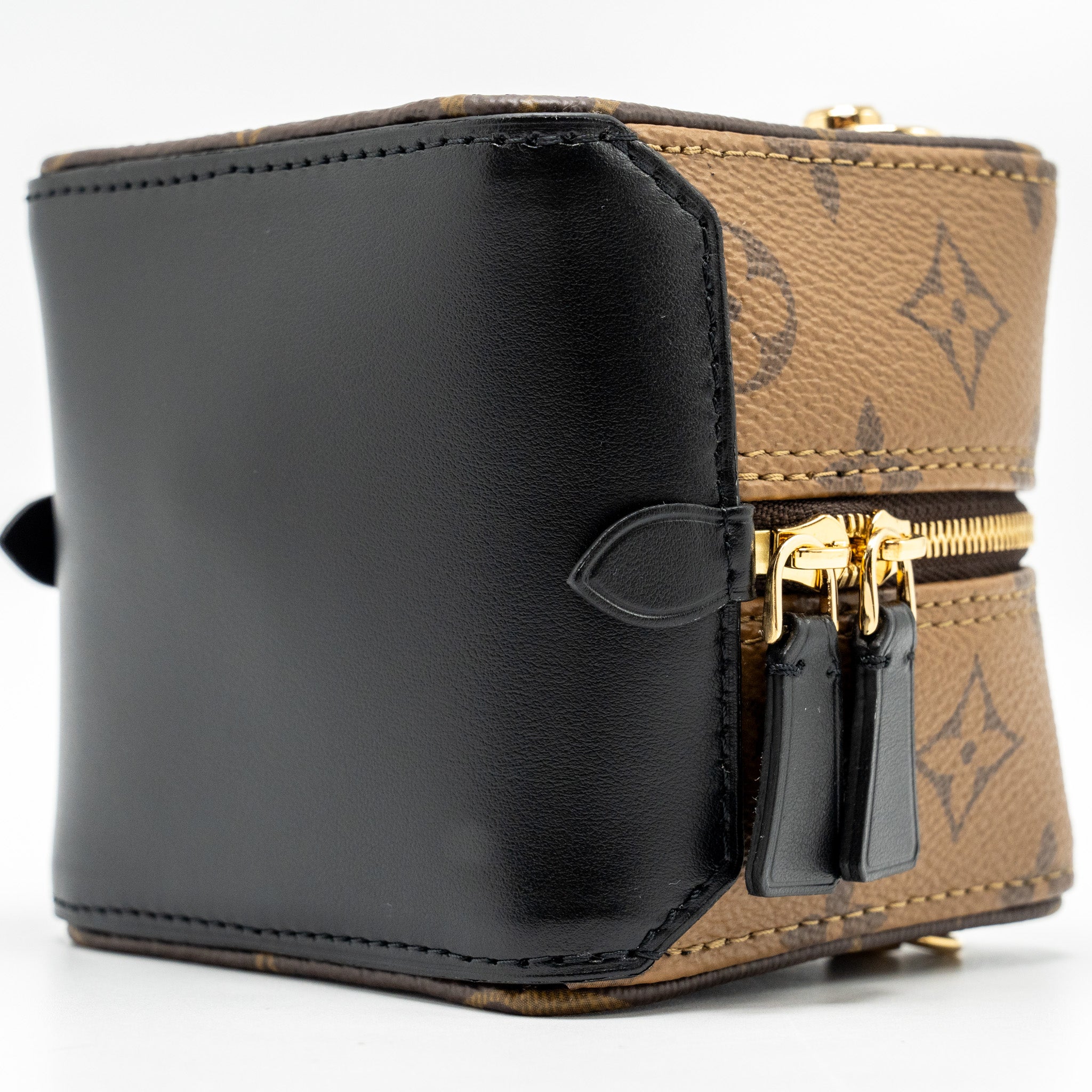 AAA Replica Louis Vuitton LV DICE BAG REVERSE MONOGRAM CANVAS / LEATHER GHW