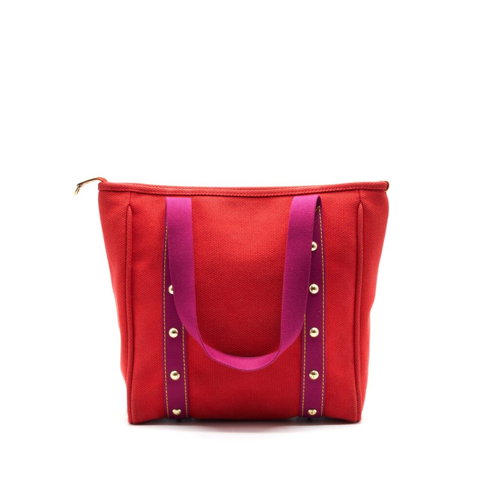 AAA Replica Louis Vuitton LV CANVAS TOTE BAG IN RED