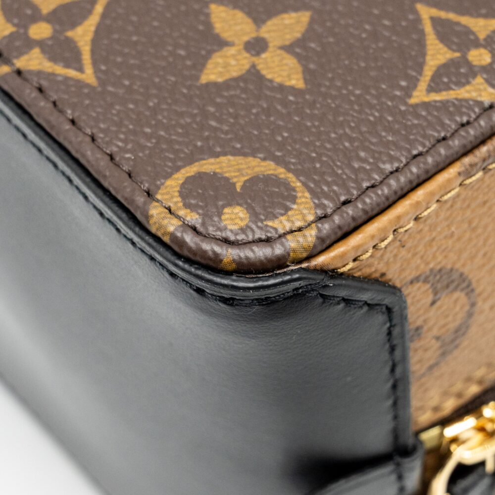 AAA Replica Louis Vuitton LV DICE BAG REVERSE MONOGRAM CANVAS / LEATHER GHW