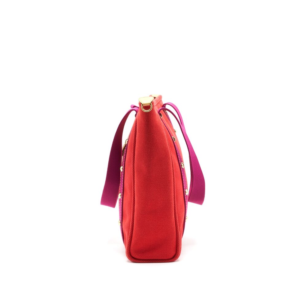 AAA Replica Louis Vuitton LV CANVAS TOTE BAG IN RED