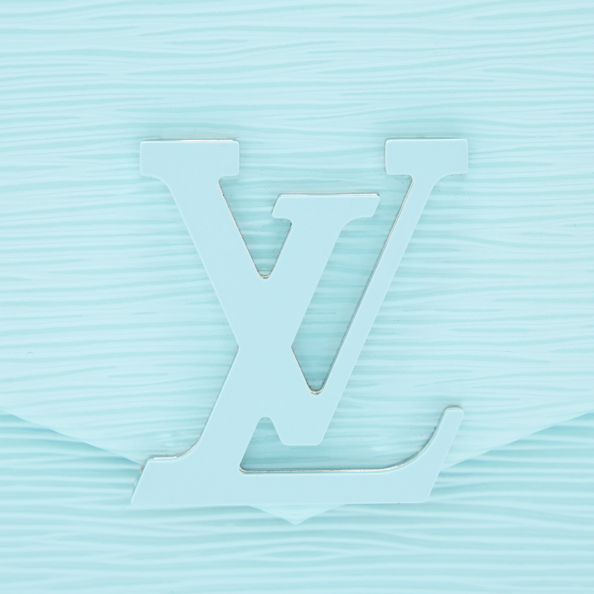 AAA Replica Louis Vuitton LV POCHETTE GRENELLE EPI LIGHT BLUE SHW