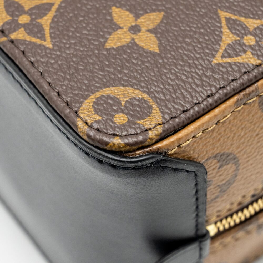 AAA Replica Louis Vuitton LV DICE BAG REVERSE MONOGRAM CANVAS / LEATHER GHW