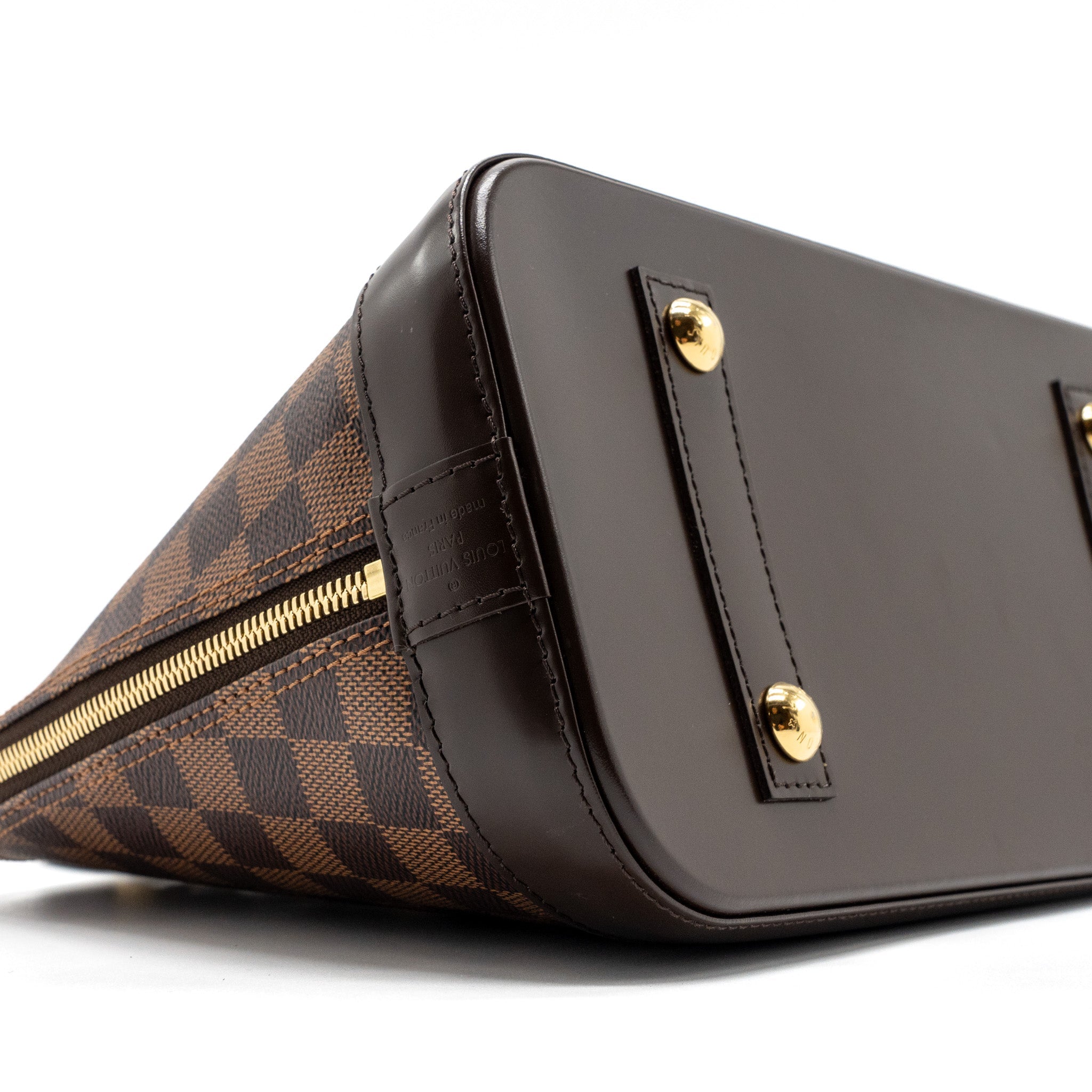 AAA Replica Louis Vuitton LV ALMA PM DAMIER EBENE GHW