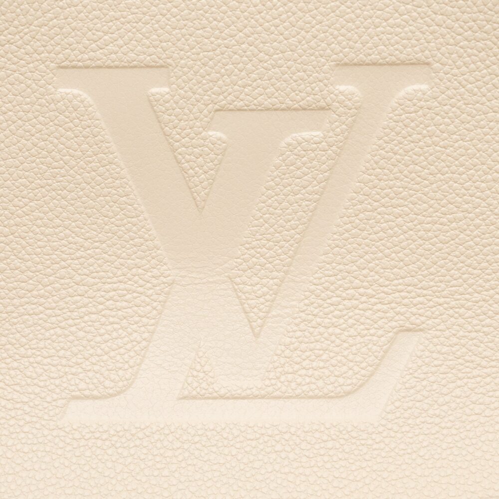 AAA Replica Louis Vuitton LV ONTHEGO MM EMPREINTE LEATHER WHITE GHW (NEW VERSION)