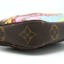 AAA Replica Louis Vuitton LV MINI POCHETTE LIMITED EDITION MONOGRAM CANVAS / PINK GHW