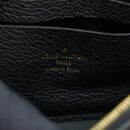 AAA Replica Louis Vuitton LV DOUBLE ZIP POCHETTE MONOGRAM EMPREINTE BLACK GHW