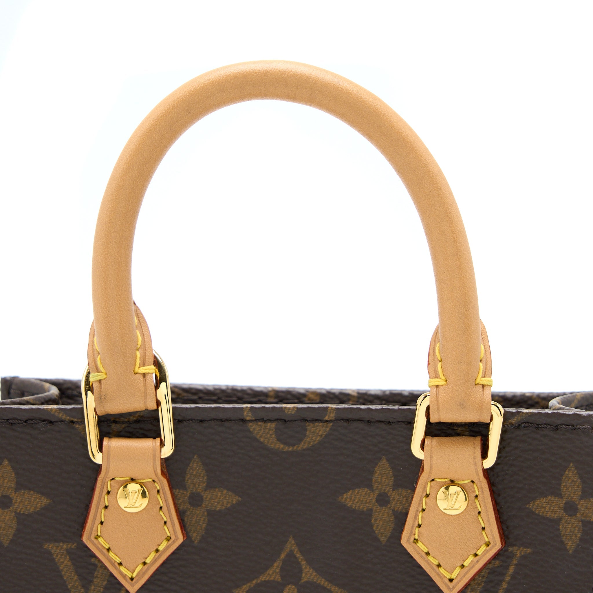 AAA Replica Louis Vuitton LV PETIT SAC PLAT MONOGRAM CANVAS GHW