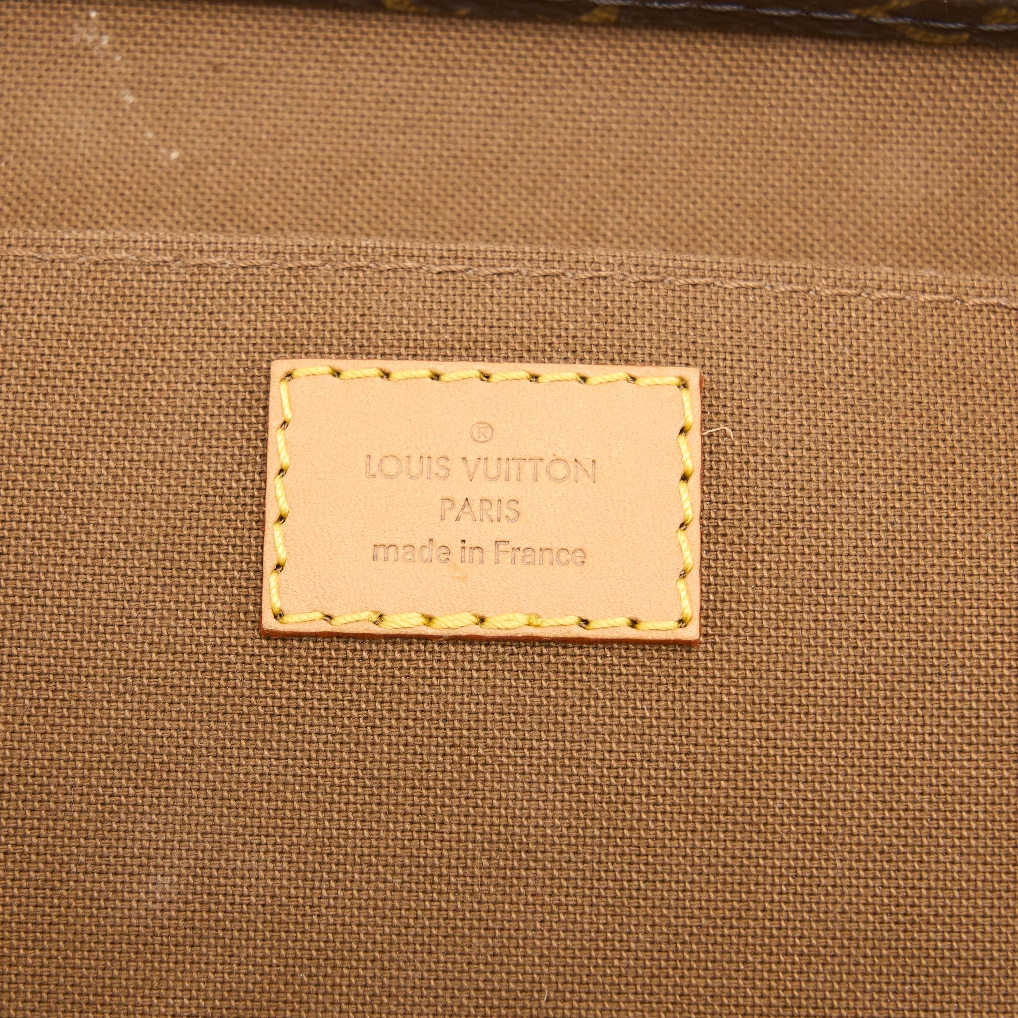 AAA Replica Louis Vuitton LV PETIT SAC PLAT MONOGRAM CANVAS GHW
