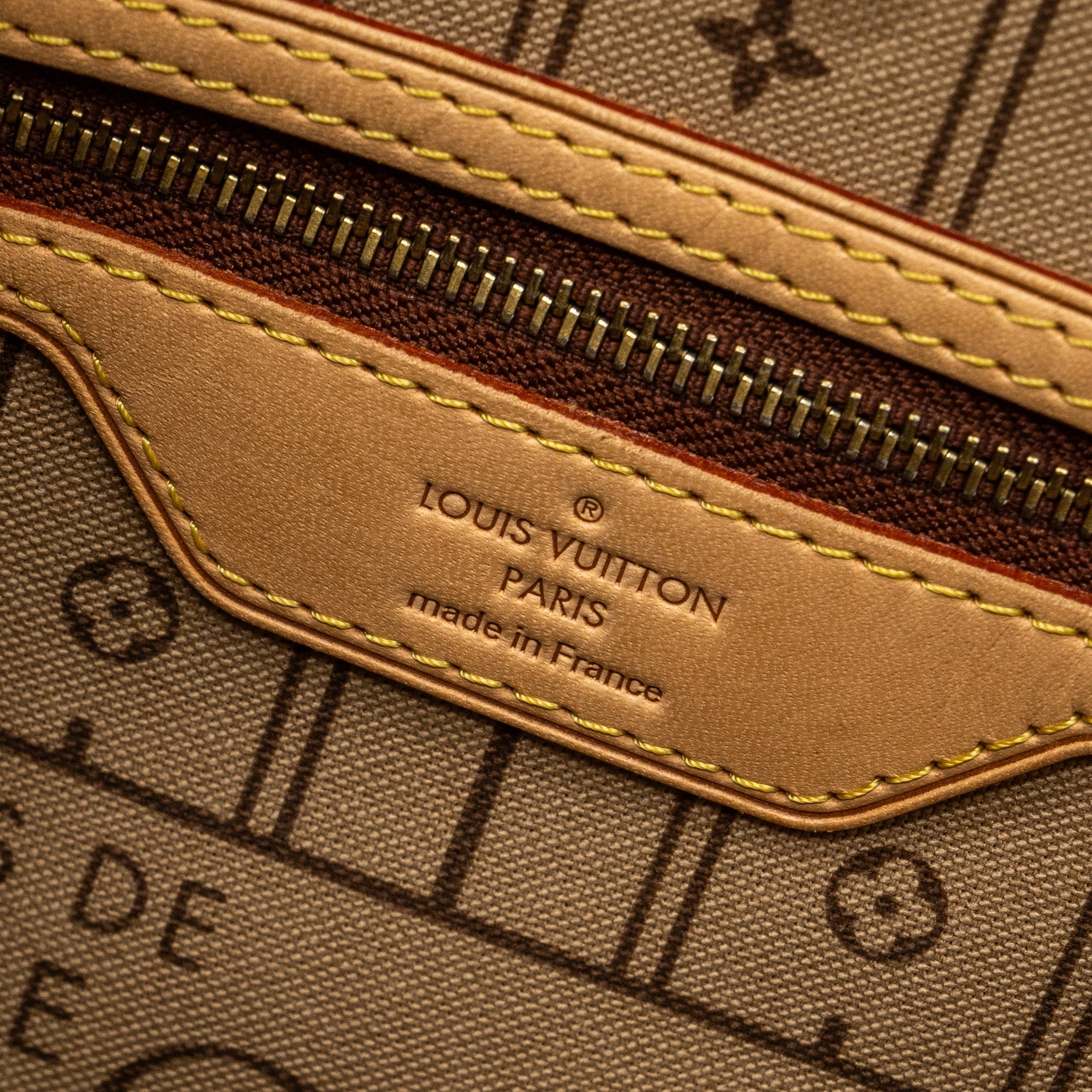 AAA Replica Louis Vuitton LV LOUIS VUTTION NEVERFULL MM MONOGRAM CANVAS GHW