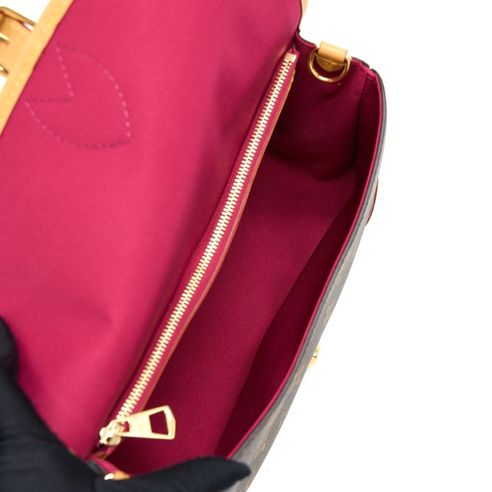 AAA Replica Louis Vuitton LV DIANE MONOGRAM CANVAS FUCHSIA GHW