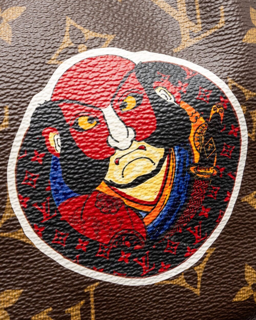 AAA Replica Louis Vuitton LV KABUKI LIMITED EDITION SPEEDY 30 MONOGRAM CANVAS/EPI MULTICOLOUR GHW