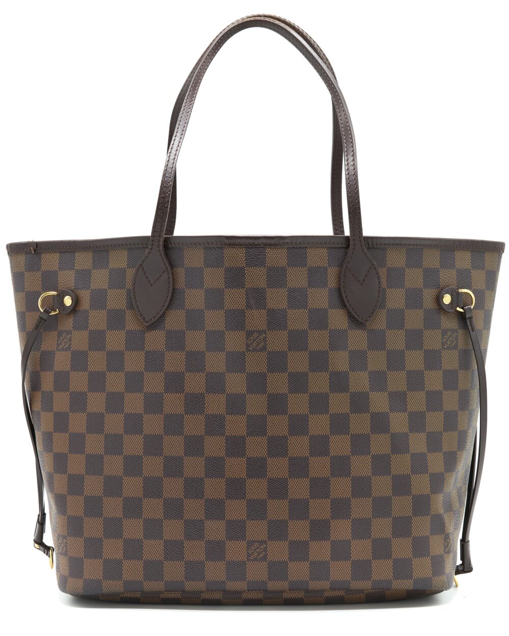 AAA Replica Louis Vuitton LV NEVERFULL MM DAMIER EBENE