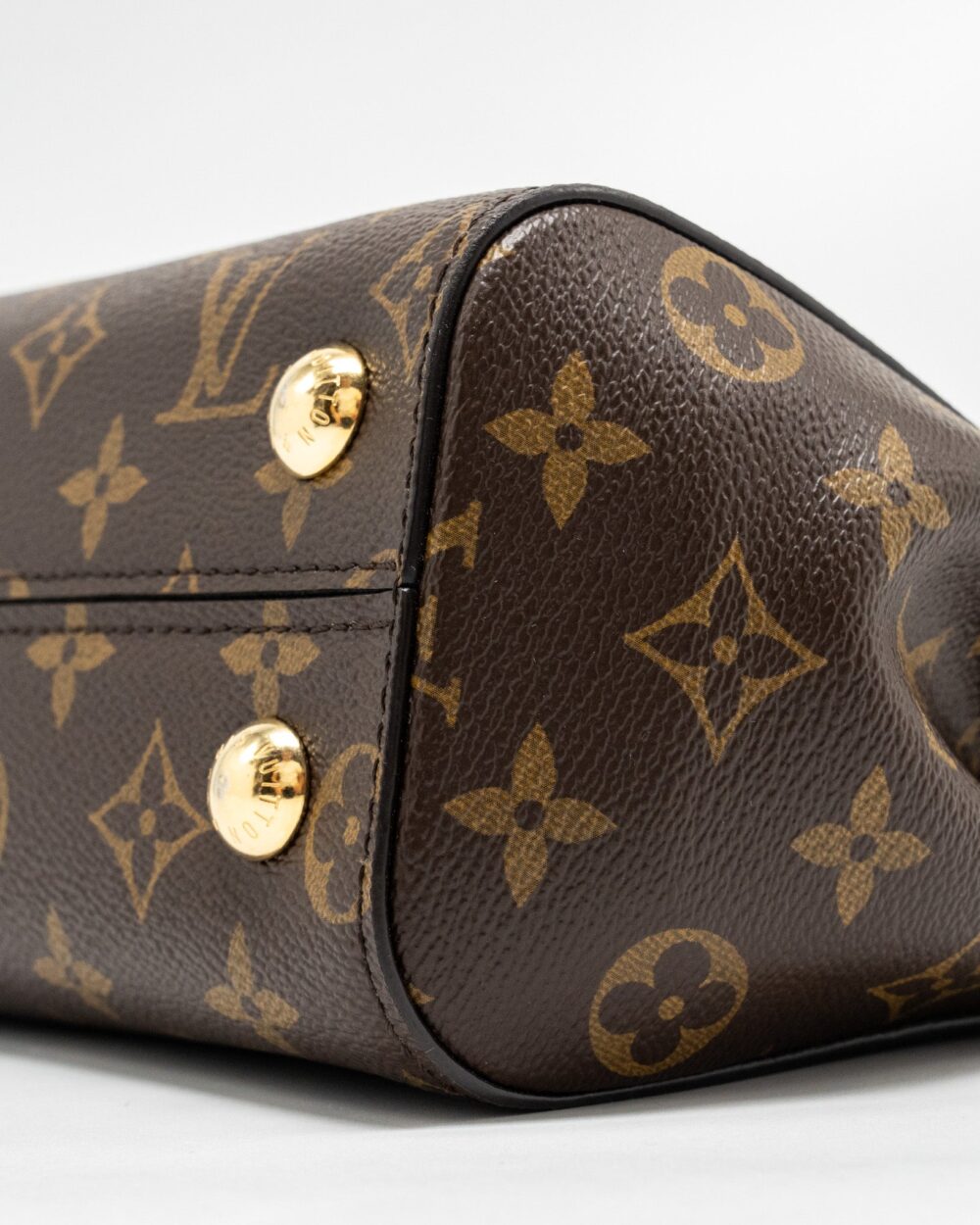AAA Replica Louis Vuitton LV CLUNY BB MONOGRAM CANVAS WITH PINK STRAP GHW