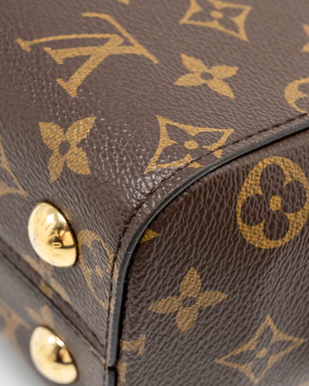 AAA Replica Louis Vuitton LV CLUNY BB MONOGRAM CANVAS WITH PINK STRAP GHW