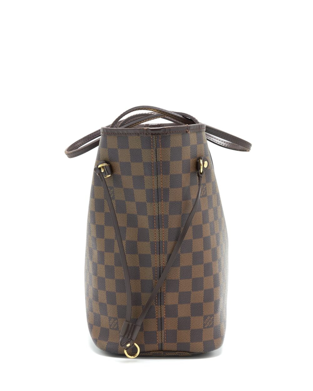 AAA Replica Louis Vuitton LV NEVERFULL MM DAMIER EBENE