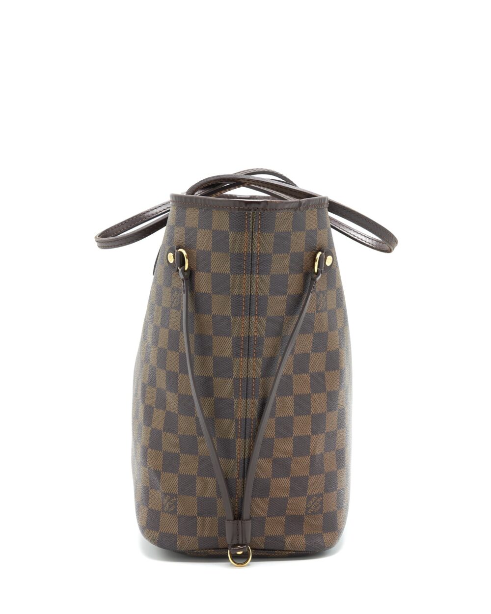 AAA Replica Louis Vuitton LV NEVERFULL MM DAMIER EBENE