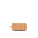 AAA Replica Louis Vuitton LV ALMA BB PATENT DARK BEIGE GHW