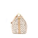 AAA Replica Louis Vuitton LV KEEPALL BANDOULIERE 55 DAMIER AZUR CANVAS GHW