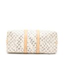 AAA Replica Louis Vuitton LV KEEPALL BANDOULIERE 55 DAMIER AZUR CANVAS GHW