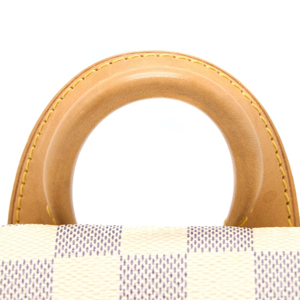 AAA Replica Louis Vuitton LV SPERONE BB BACKPACK DAMIER AZUR GHW