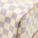 AAA Replica Louis Vuitton LV KEEPALL BANDOULIERE 55 DAMIER AZUR CANVAS GHW