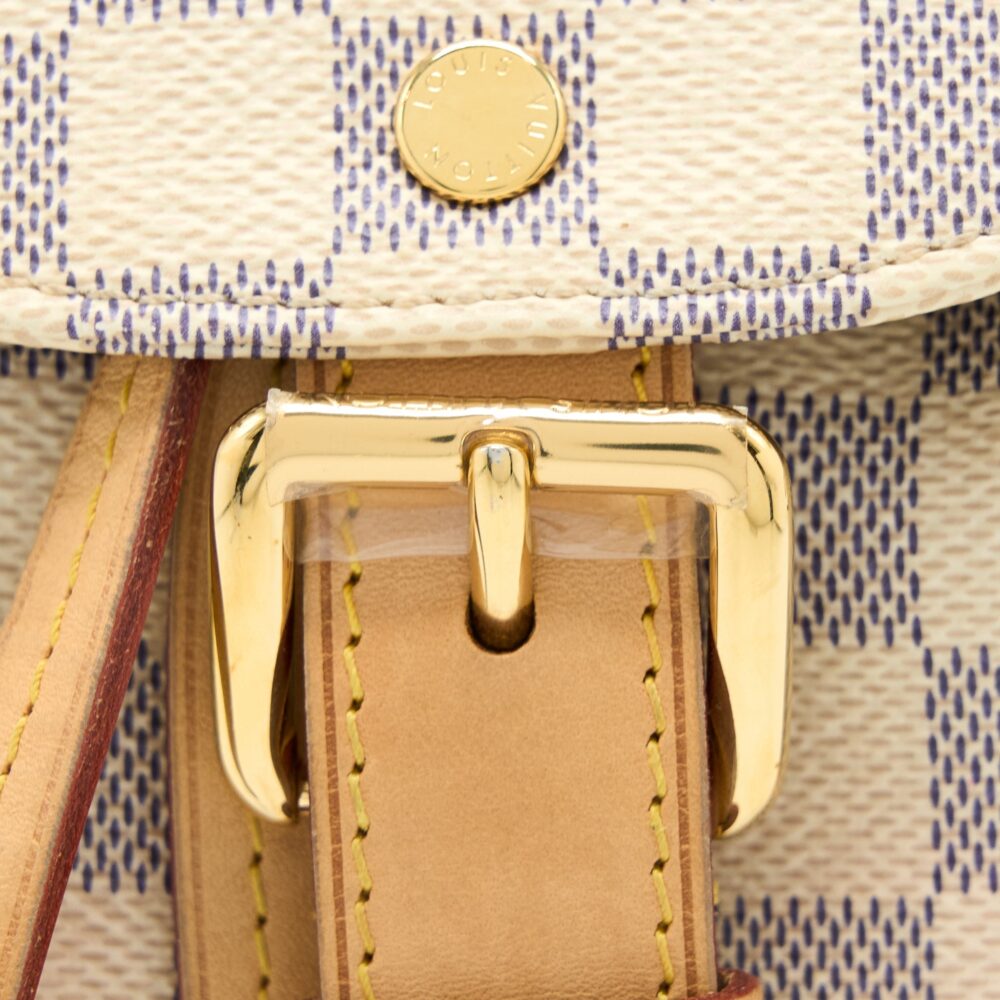 AAA Replica Louis Vuitton LV SPERONE BB BACKPACK DAMIER AZUR GHW
