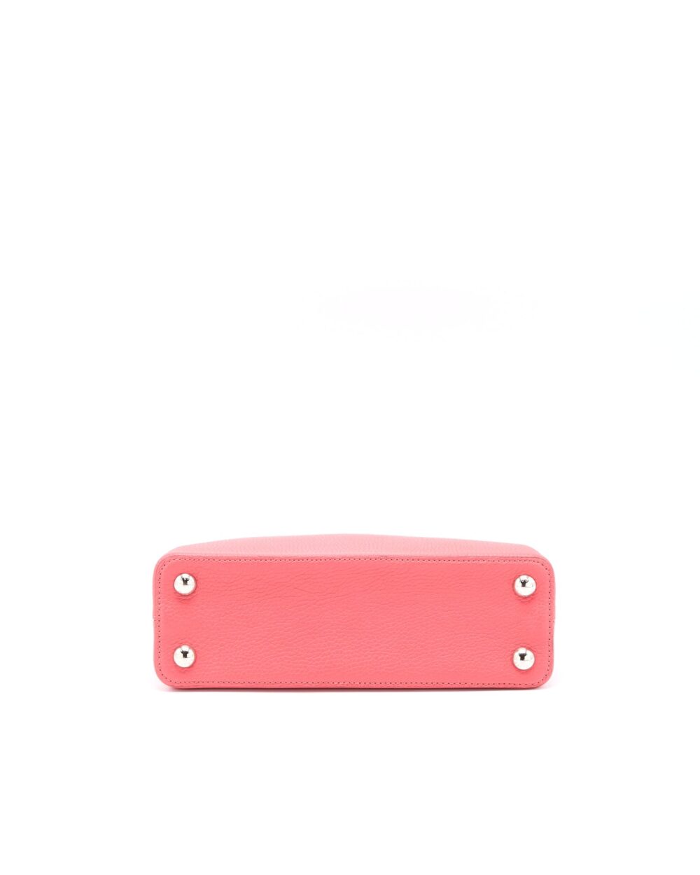 AAA Replica Louis Vuitton LV CAPUCINES BB TAURILLON PINK SHW