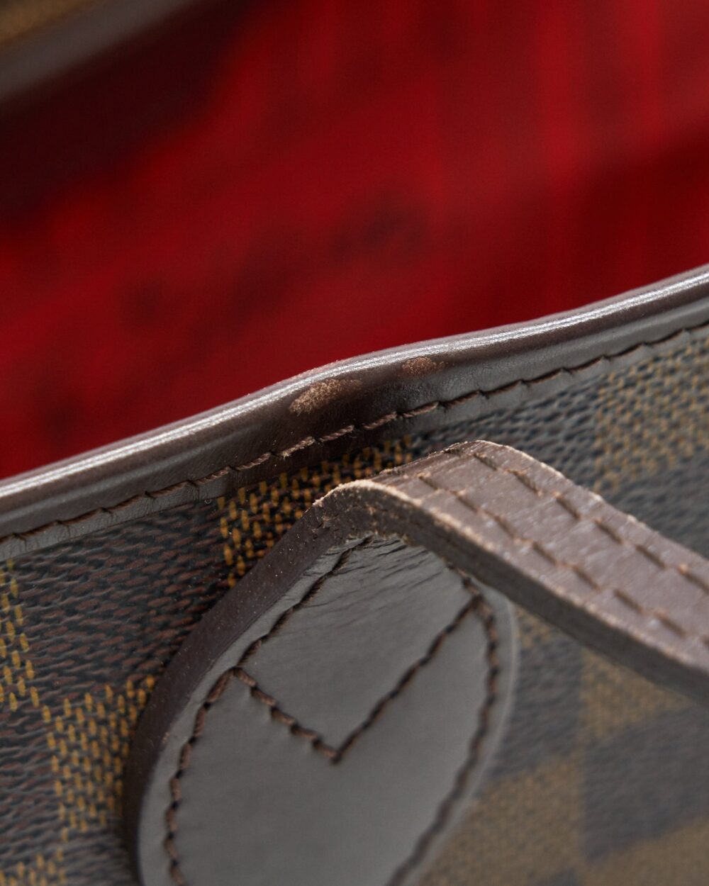 AAA Replica Louis Vuitton LV NEVERFULL MM DAMIER EBENE