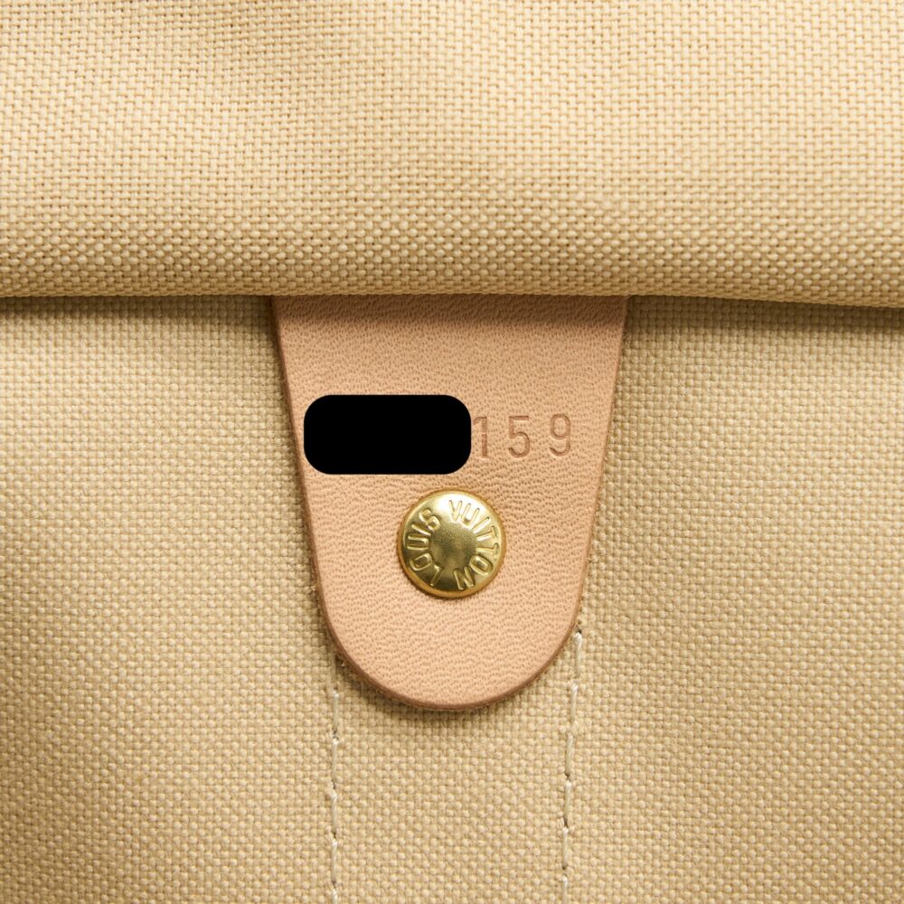 AAA Replica Louis Vuitton LV KEEPALL BANDOULIERE 55 DAMIER AZUR CANVAS GHW