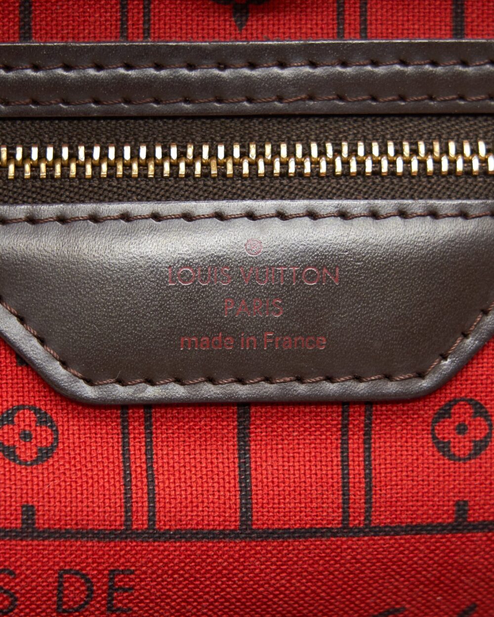 AAA Replica Louis Vuitton LV NEVERFULL MM DAMIER EBENE