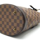 AAA Replica Louis Vuitton LV MARAIS DAMIER EBENE PETIT BUCKET BAG