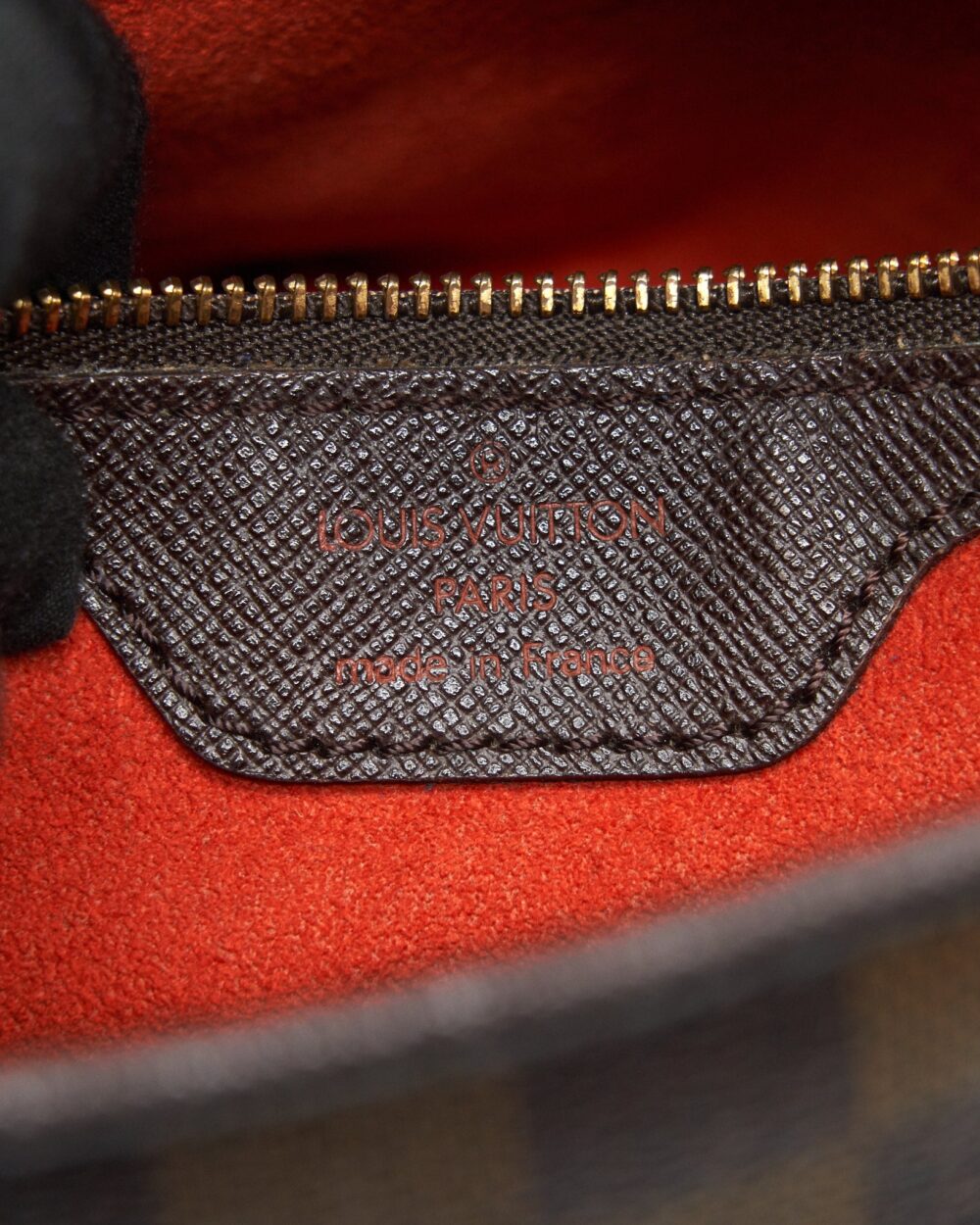 AAA Replica Louis Vuitton LV MARAIS DAMIER EBENE PETIT BUCKET BAG