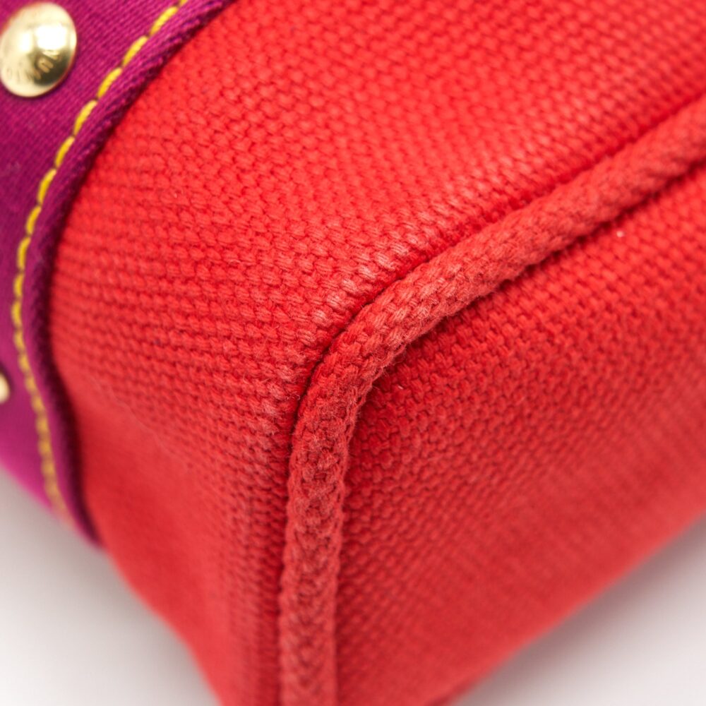 AAA Replica Louis Vuitton LV CANVAS TOTE BAG IN RED
