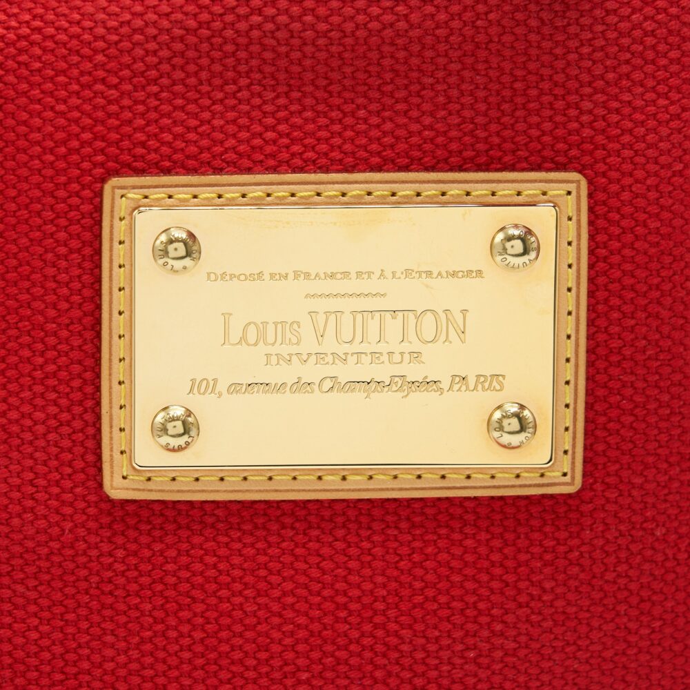 AAA Replica Louis Vuitton LV CANVAS TOTE BAG IN RED