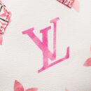 AAA Replica Louis Vuitton LV BY THE POOL SPEEDY BANDOULIERE 25 GIANT MONOGRAM CANVAS PINK/WHITE GHW