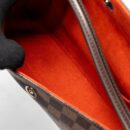 AAA Replica Louis Vuitton LV VINTAGE FLAP SHOULDER BAG DAMIER EBENE GHW