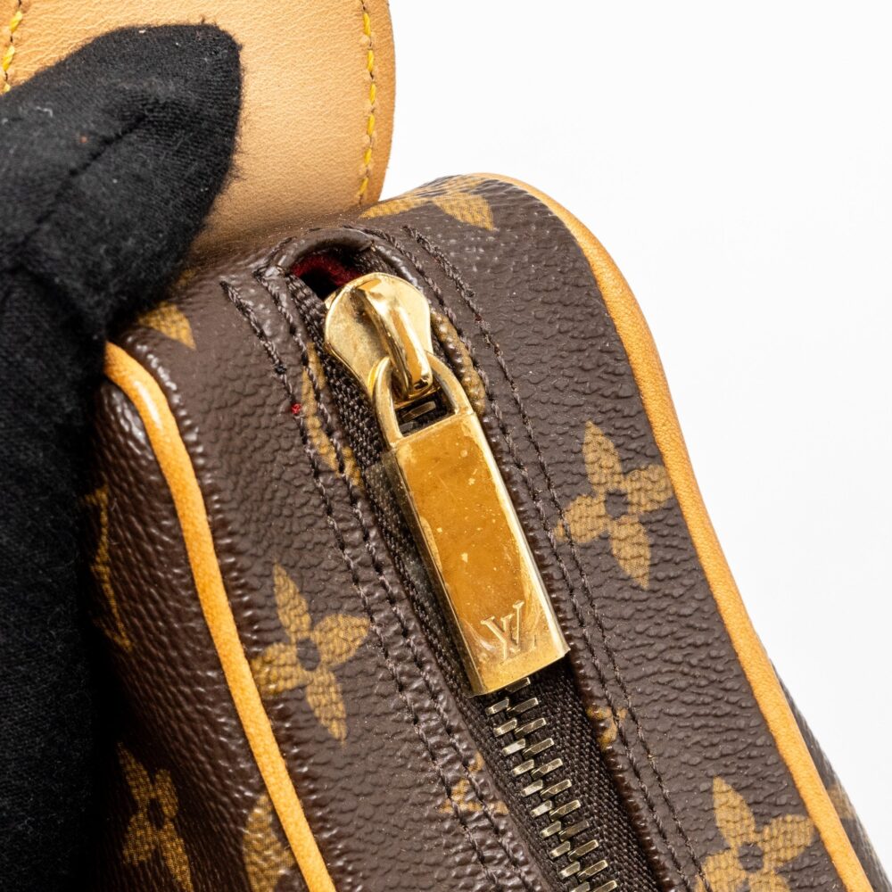 AAA Replica Louis Vuitton LV VINTAGE LOOP SHOULDER BAG MONOGRAM CANVAS GHW