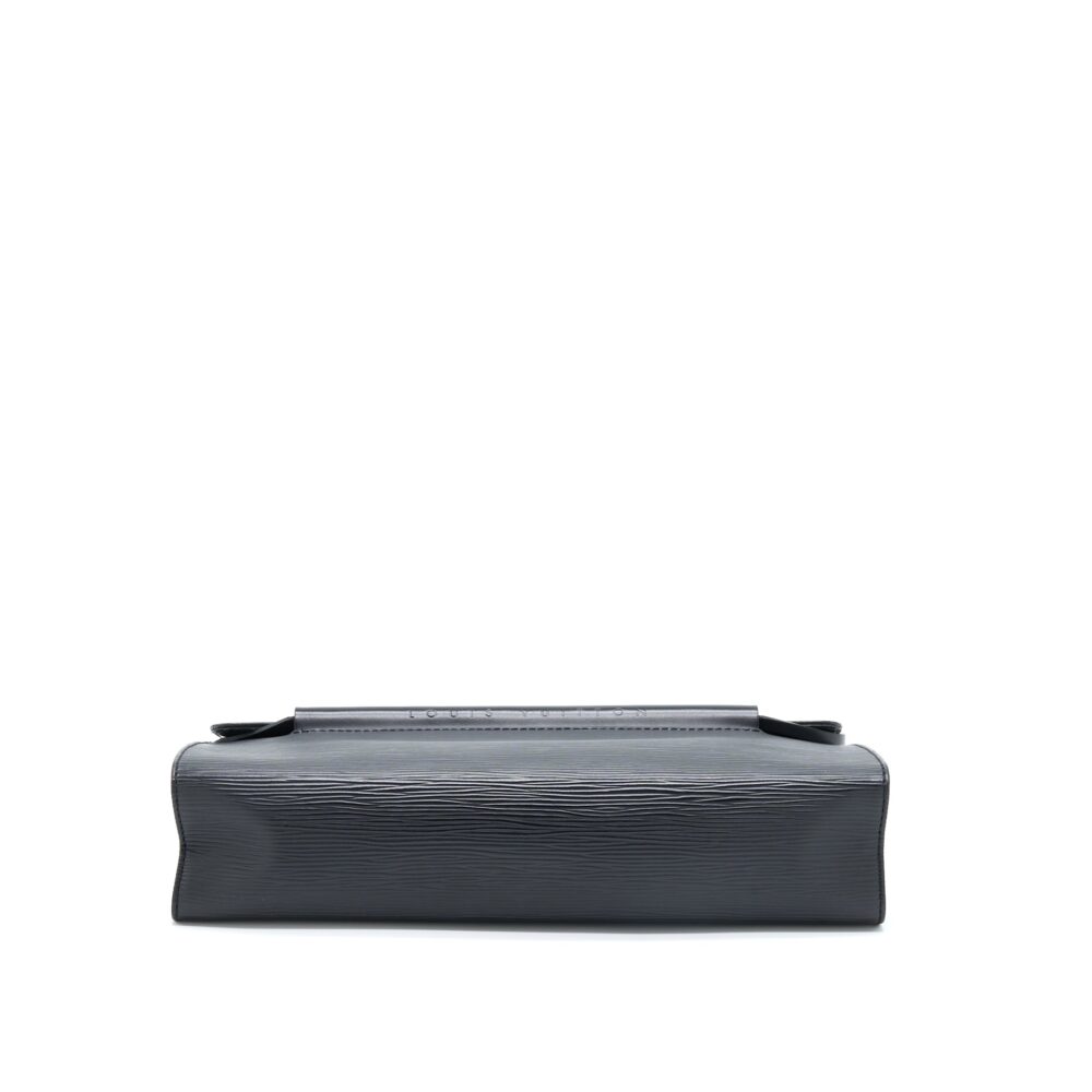 AAA Replica Louis Vuitton LV VINTAGE SHOULDER BAG EPI BLACK