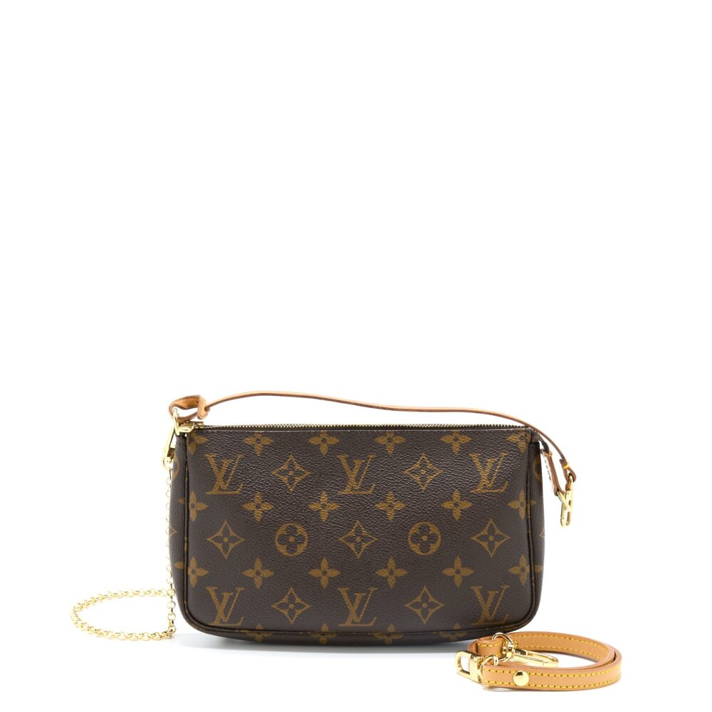 AAA Replica Louis Vuitton LV POCHETTE ACCESSORIES MONOGRAM CANVAS GHW